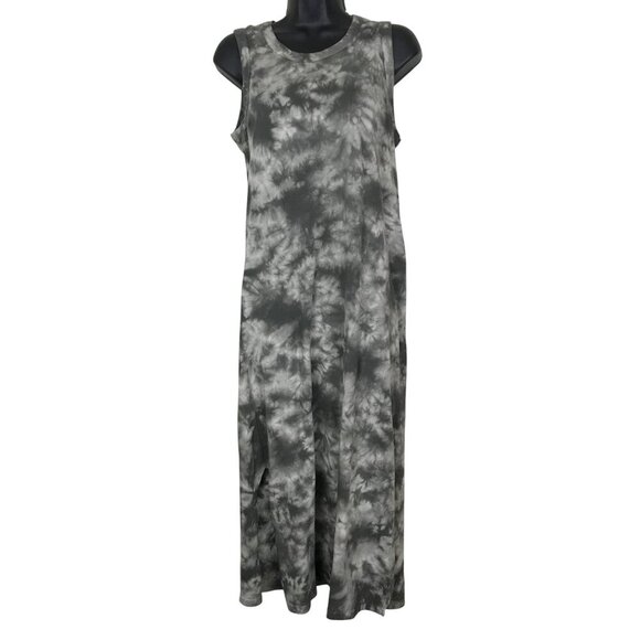 Rails The Tank Dress in Fog Grey 100% Cotton Size M - Picture 3 of 9